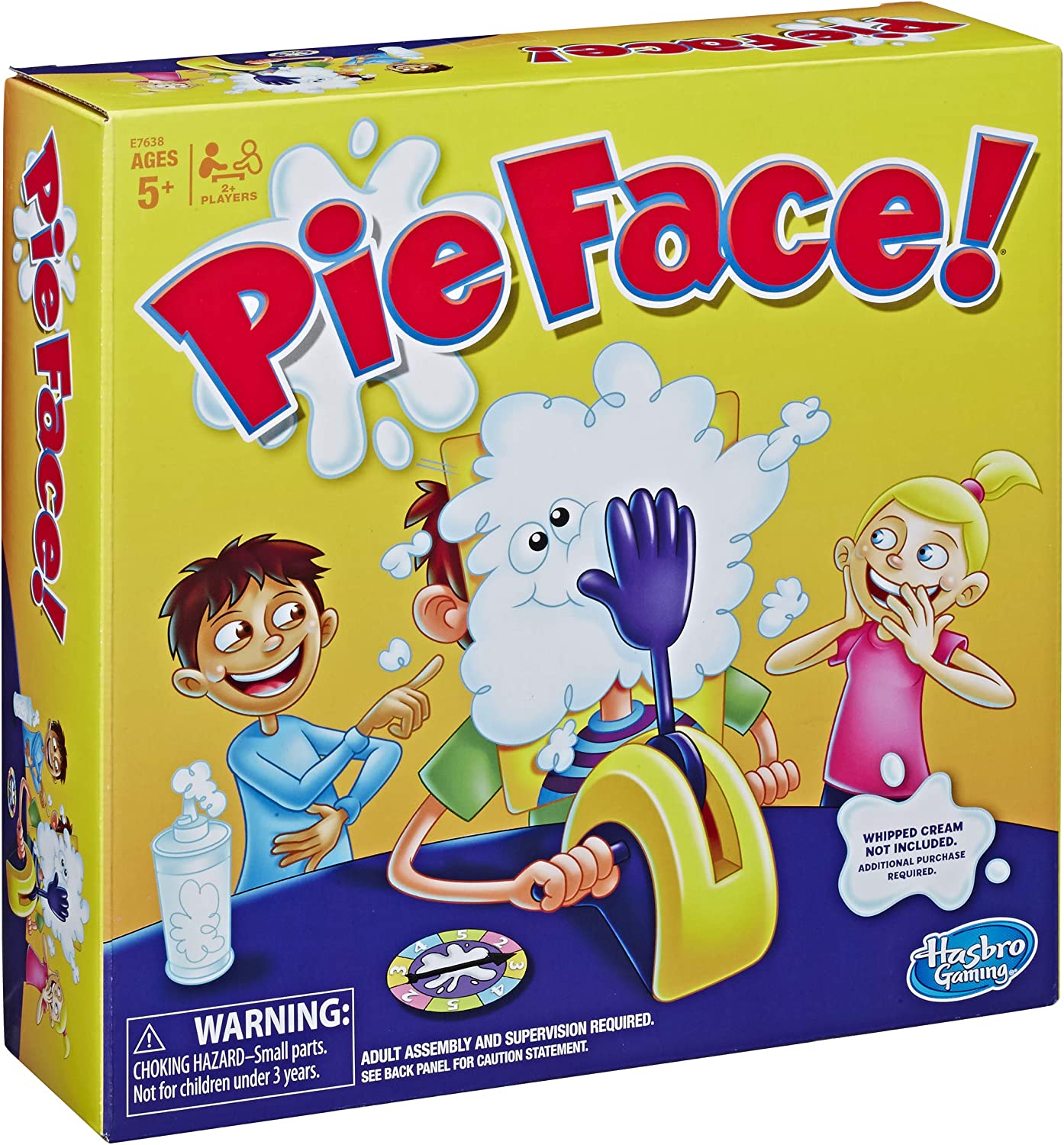 Pie Face! Joc de familie cu frișcă, emoții și râsete