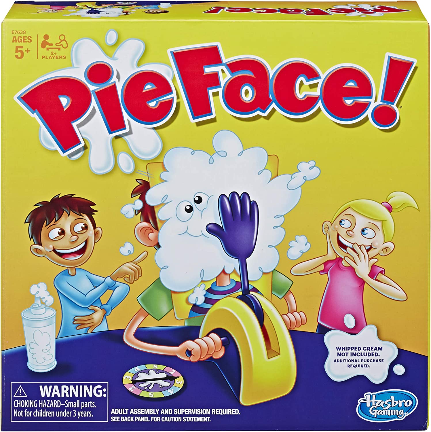 Pie Face! Joc de familie cu frișcă, emoții și râsete