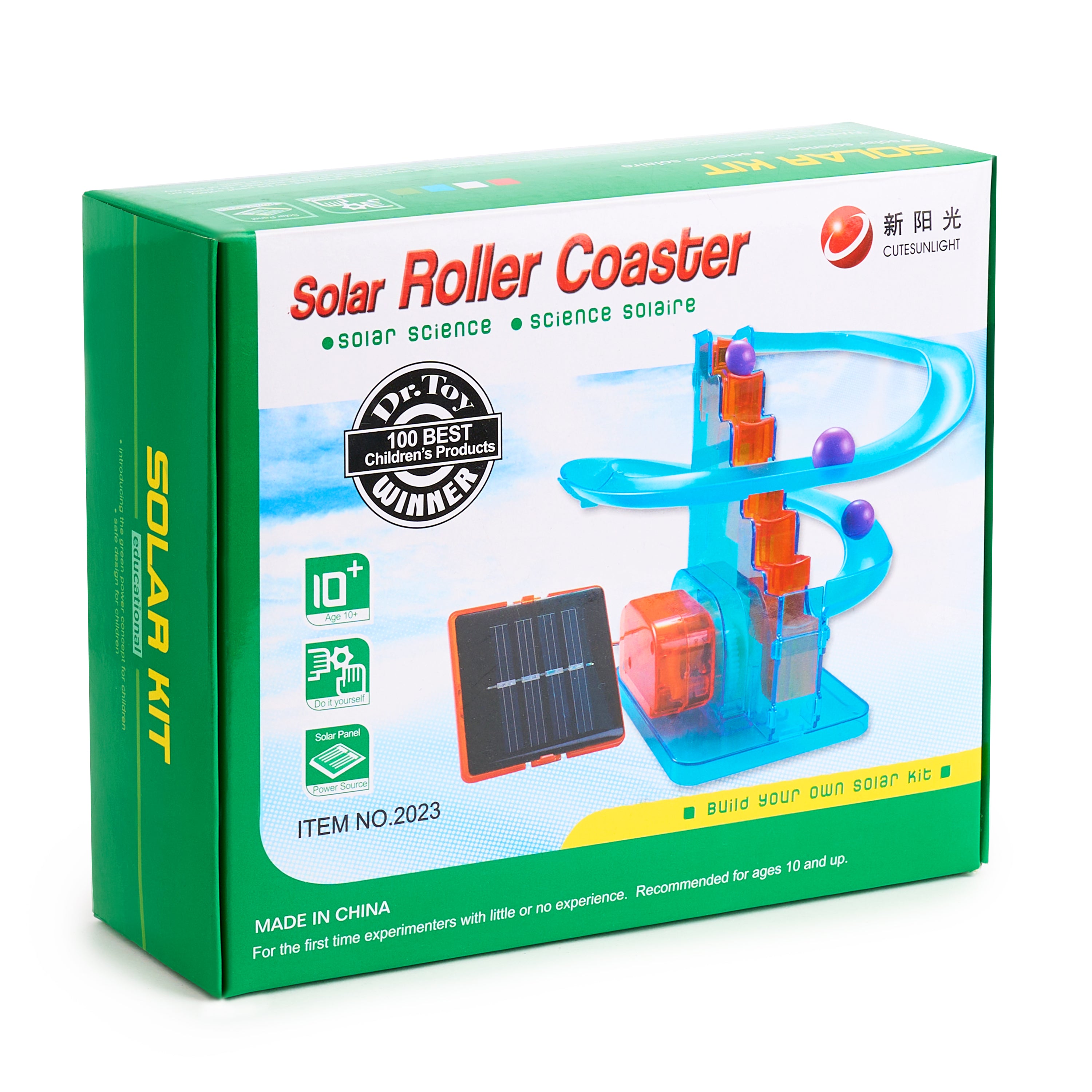 Set Roller-Coaster cu alimentare solara