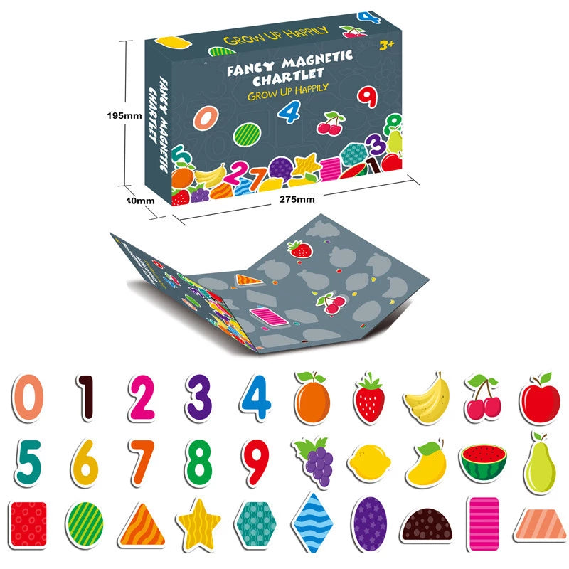 Diverse modele de Puzzle magnetic, Puzzle cu magneți pentru învățarea alfabetului, Jocuri de învățare Montessori, Jucării educaționale pentru copii