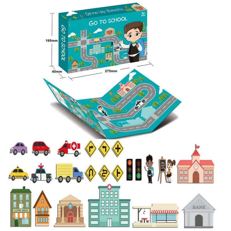 Diverse modele de Puzzle magnetic, Puzzle cu magneți pentru învățarea alfabetului, Jocuri de învățare Montessori, Jucării educaționale pentru copii