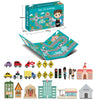 Diverse modele de Puzzle magnetic, Puzzle cu magneți pentru învățarea alfabetului, Jocuri de învățare Montessori, Jucării educaționale pentru copii